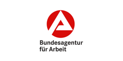Logo der Bundesagentur für Arbeit – AVGS-geförderte Coachingangebote bei der Andrea Ruisinger Akademie, zugelassener Träger nach dem Recht der Arbeitsförderung.